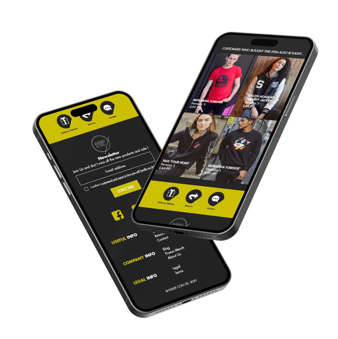 Mockup double screen