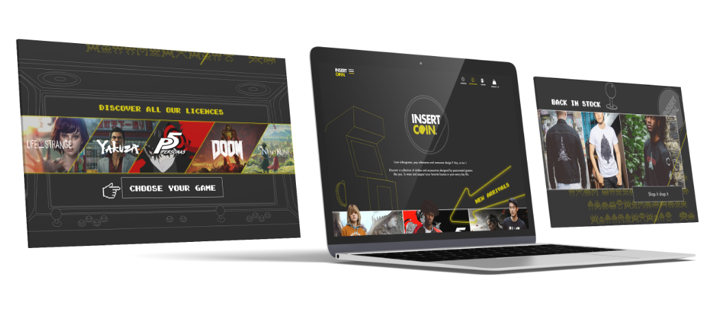 Multiscreen mockup main page