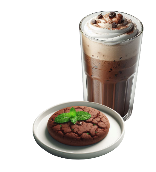 chocoandchococookie Chocolate and chocolate cookie