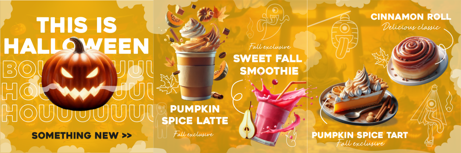 halloween caroussel Instagram posts for Halloween